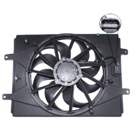 ELECTROVENTILADOR COMPLETO OEM T15-1308010BA